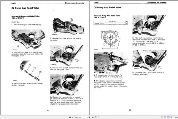 CAT Forklift V265C V300C V330C Spare Parts Manual 2