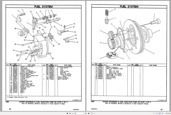 CAT Forklift V300C V330C Service Manual 2