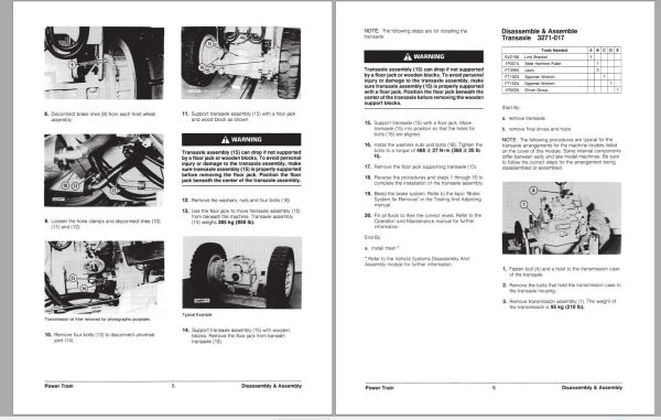 CAT Forklift V40D SA Service Manual 2