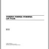 CAT Forklift V50D SA VC60D SA Spare Parts Manual