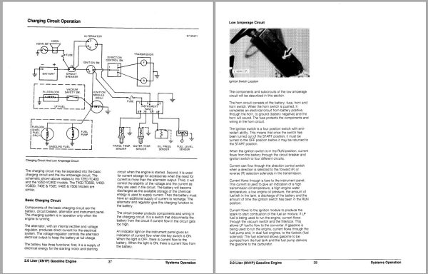 CAT Forklift V60D V70D V80D Service Operation Maintenance Manual 2