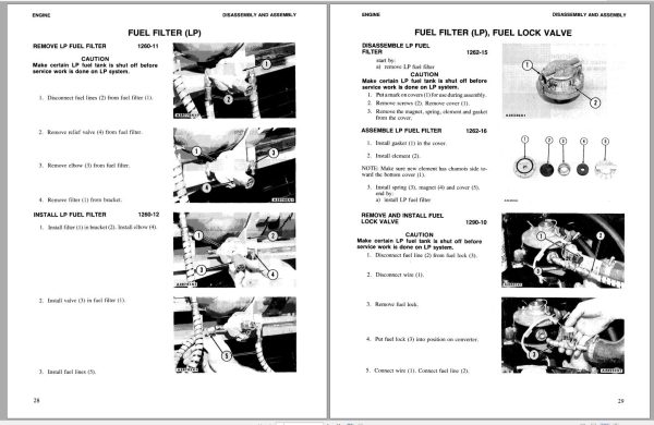 CAT Forklift V60E V70E V80E Service Manual 2