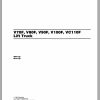 CAT Forklift V70F V80F V90F VC110F Spare Parts Manual 1