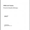 CAT Forklift V925 Spare Parts Manual