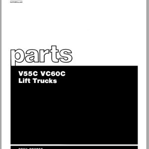 CAT Forklift VC60C Spare Parts Manual