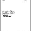 CAT Forklift VC60C Spare Parts Manual 1