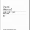 CAT Forklift VC60E Spare Parts Manual 1