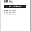 CAT Forklift WP3000 WP6000 Service Manual