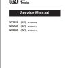 CAT Forklift WP4500 Service Operation Maintenance Manual