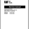 CAT Forklift WR27M WR36M Service Operation Maintenance Manual 1