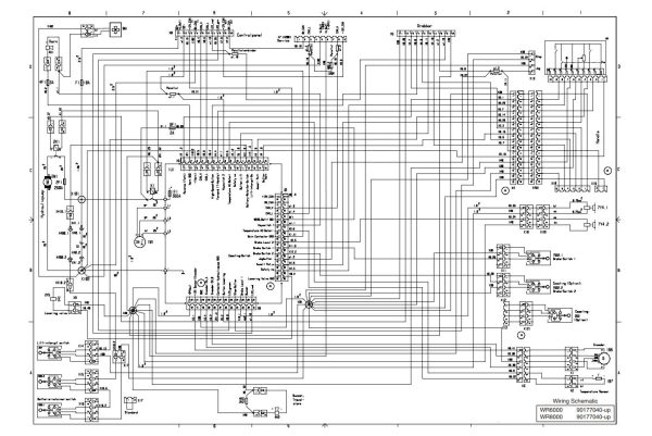 CAT Forklift WR6000 8000 Service Manual 1