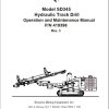 CAT Hydraulic Track Drill SD345 Operation and Maintenance Manual BI621946