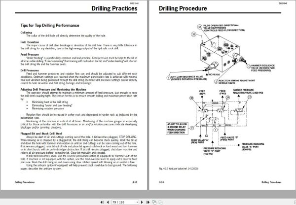 CAT Hydraulic Track Drill SD345 Operation and Maintenance Manual BI621946 1