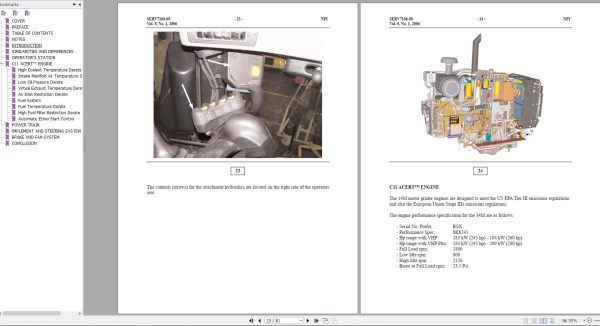 CAT Motor Grader 14M Global Service Learning Technical Presentation 2