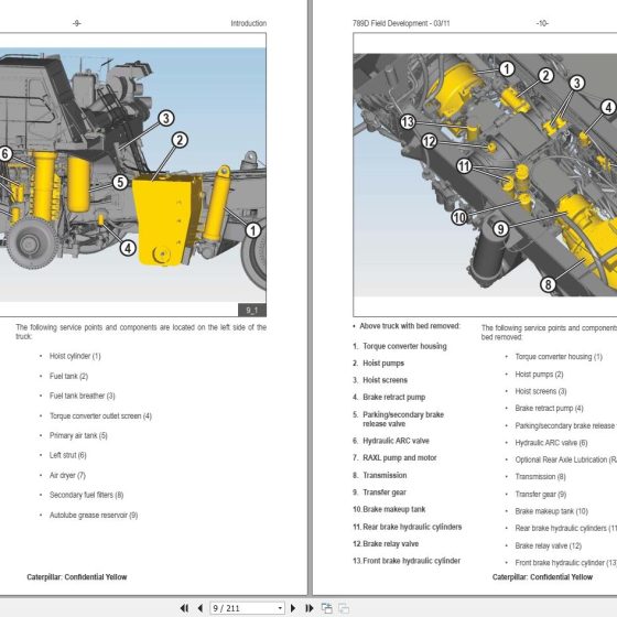 CAT OffHighway Trucks 793F Service Training
