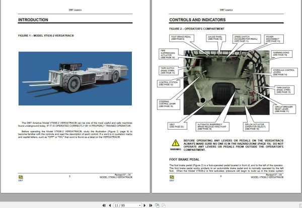 CAT Roof Support Carrier SH630 VT636 2 Battery Charger Operation And Maintenance Manual BI630070 1