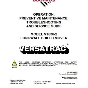CAT Roof Support Carrier SH630 VT636 2 Battery Charger Operation And Maintenance Manual BI630077
