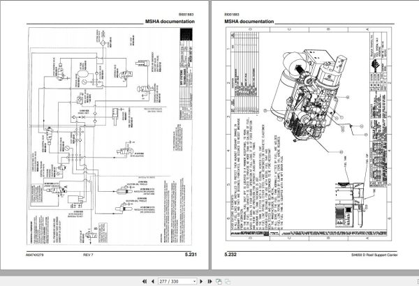 CAT Roof Support Carrier SH650 D Operation And Maintenance Manual BI001883 1