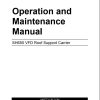 CAT Roof Support Carrier SH650 Operation And Maintenance Manual BI631494