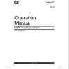 CAT Roof Support Carrier SH660 D FBL 55 Operation Manual BI001923 1