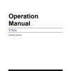 CAT Roof Support Carrier VT604 Operation Manual BI016578 1
