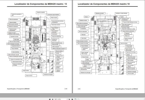 CAT Rotary Blasthole Drill MD6420 Operation and Maintenance Manual EM024961 PT 1