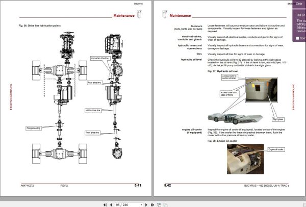 CAT Scoop 482D SU482DN Operation Manual BI620984 1