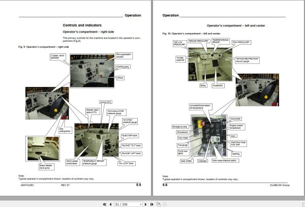 CAT Scoop 488 488 2607R Operation and Maintenance Manual BI629631 1