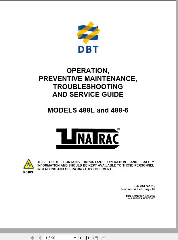 CAT Scoop 488 6 488 2728 Battery Operation and Maintenance Manual BI629706