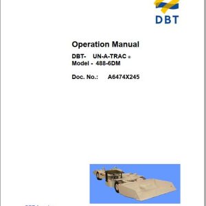 CAT Scoop 488 6DM 488 2660 Battery Operation and Maintenance Manual BI629665