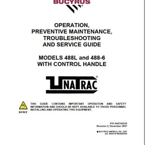 CAT Scoop 488 6DM 488 2695 Battery Operation and Maintenance Manual BI631236