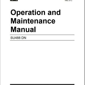 CAT Scoop 488D 488 4190 Operation and Maintenance Manual BI631456