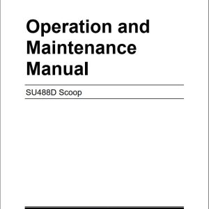 CAT Scoop 488D KS 488 2633R Operation and Maintenance Manual BI629652