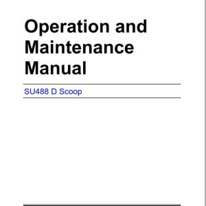 CAT Scoop 488DXP 488 4121 Battery Operation and Maintenance Manual BI630009