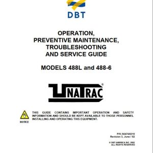 CAT Scoop 488L 488 2506 Operation and Maintenance Manual BI629611 1