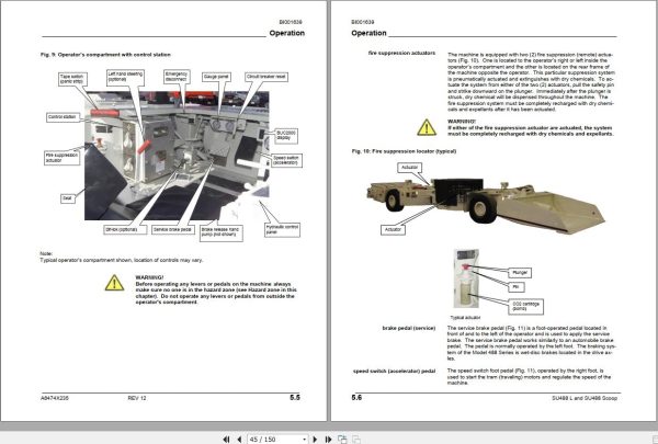 CAT Scoop 488XL 488 4164 Operation and Maintenance Manual BI630044 2