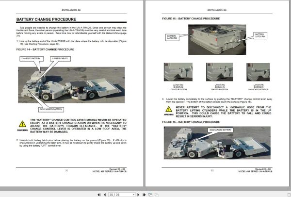 CAT Scoop SU488 488 2768 Battery Charging Operation and Maintenance Manual BI629741 2
