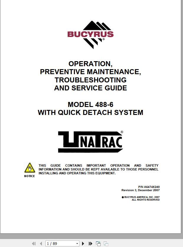 CAT Scoop SU488 488 2772 Battery Automatic Watering System Operation and Maintenance Manual BI629745 1