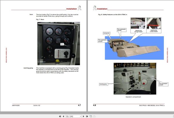 CAT Scoop SU488 D 488 2784 Operation and Maintenance Manual BI629757 2