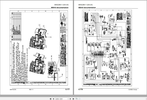 CAT Scoop SU488 D 488 4119 to 488 4168 Operation and Maintenance Manual BI002298 2