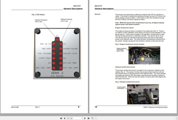 CAT Scoop SU488 SH650 Electronic Monitoring System Operation and Maintenance Manual BI632797 2