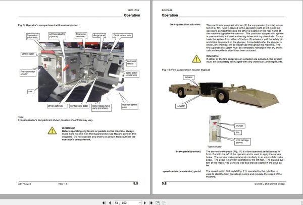 CAT Scoop SU488 SU488 L Operation and Maintenance Manual BI001639 2