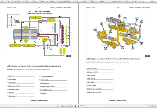 CAT Track Type Tractor D11T Global Service Learning Technical Presentation 2