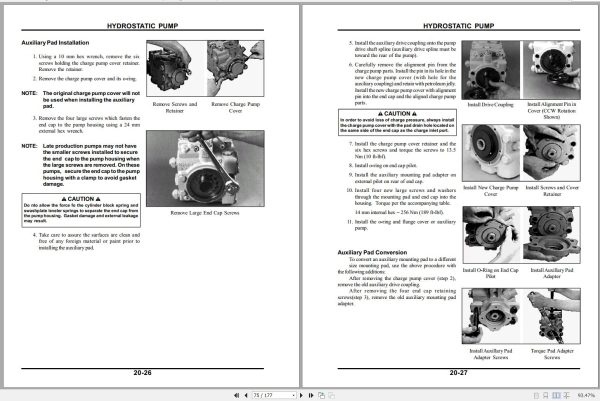 Cameco Loader High Reach SP1850 Repair Manual 1