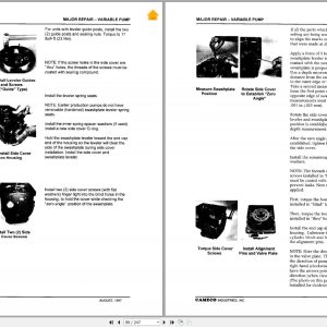 Cameco Loader SP1800B Repair Manual 1