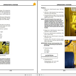 Cameco Loader SP1850 Operators Manual 1