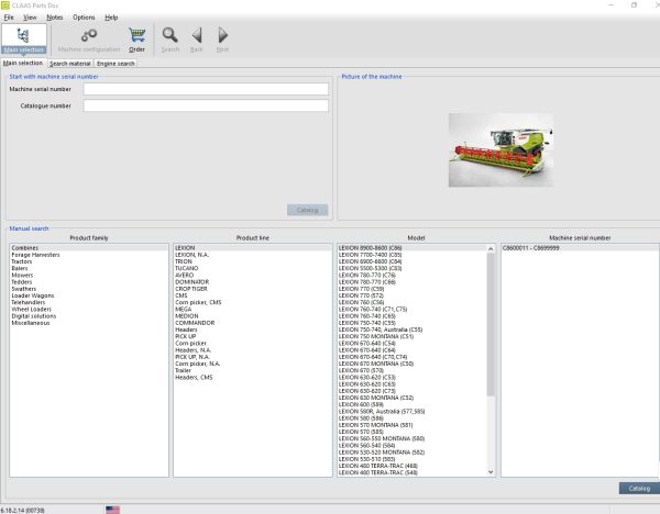 Claas Parts Doc 2.2 08.2022 Agricultural Updated 738 EPC Spare Parts Catalog DVD 2