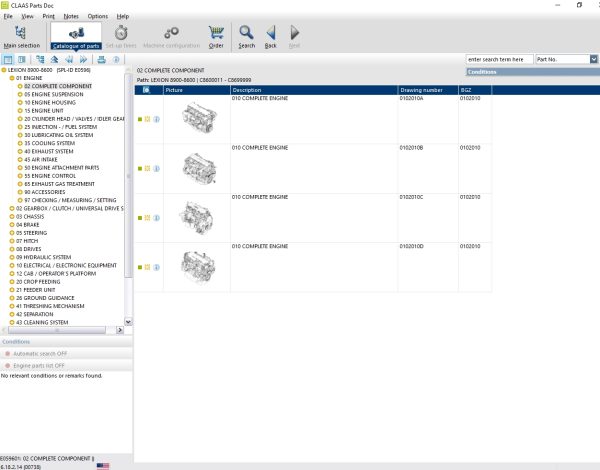 Claas Parts Doc 2.2 08.2022 Agricultural Updated 738 EPC Spare Parts Catalog DVD 6