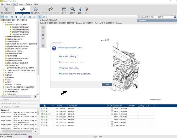 Claas Parts Doc 2.2 08.2022 Agricultural Updated 738 EPC Spare Parts Catalog DVD 8