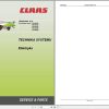 Claas Tractor Combine Lexion 600 Polski PL Service Manual Electrical and Hydraulic Diagram 7